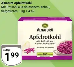 Globus Alnatura Apfelrotkohl Angebot