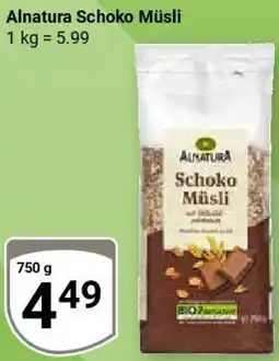 Globus Alnatura Schoko Müsli Angebot