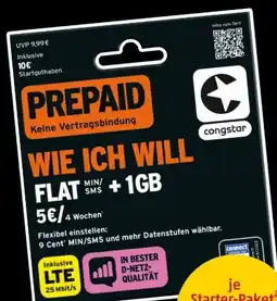 PENNY Congstar Starterpaket Angebot
