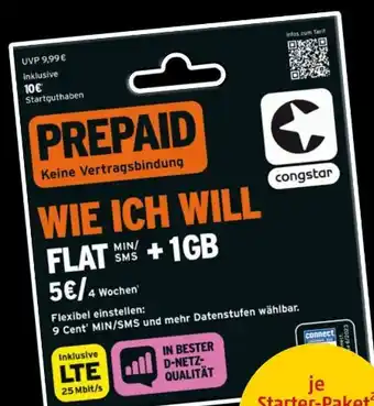 PENNY Congstar Starterpaket Angebot