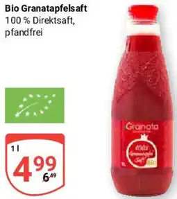 Globus Bio Granatapfelsaft Angebot
