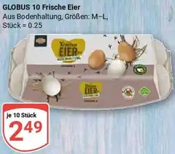 Globus GLOBUS 10 Frische Eier Angebot