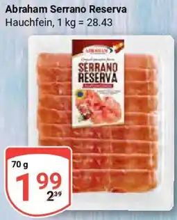 Globus Abraham Serrano Reserva Angebot