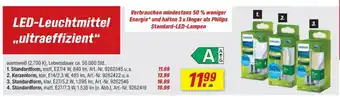 toom Baumarkt LED-Leuchtmittel ,,ultraeffizient" Angebot