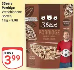 Globus 3Bears Porridge Angebot