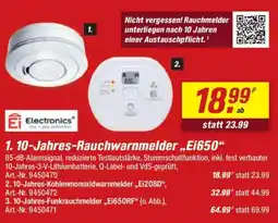 toom Baumarkt Ei Electronics 1.10-Jahres-Rauchwarnmelder „Ei650" Angebot