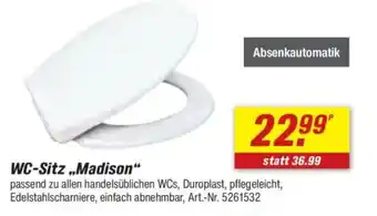 toom Baumarkt WC-Sitz ,,Madison" Angebot