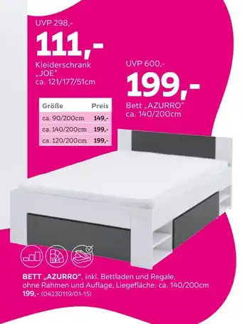 Mömax Kleiderschrank joe Angebot