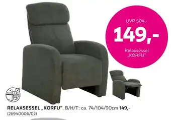 Mömax Relaxsessel korfu Angebot