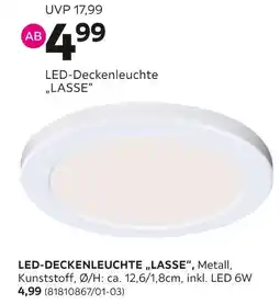 Mömax Led-deckenleuchte „lasse“ Angebot