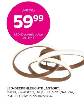 Mömax Led-deckenleuchte „antor“ Angebot
