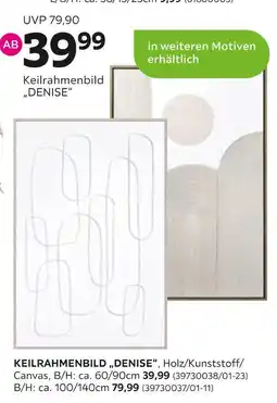 Mömax Keilrahmenbild denise Angebot