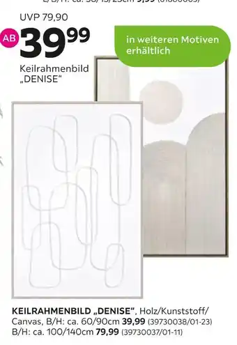 Mömax Keilrahmenbild denise Angebot