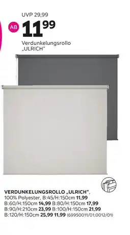Mömax Verdunkelungsrollo ulrich b:45/h:150cm Angebot