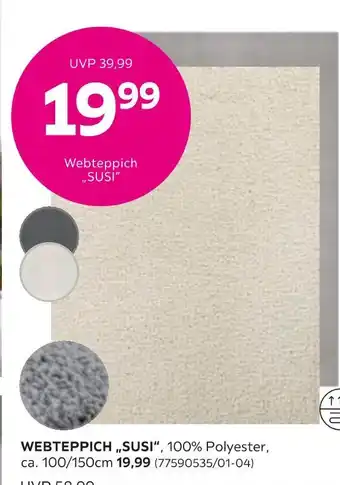 Mömax Webteppich susi Angebot