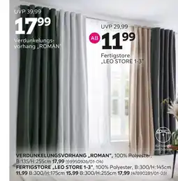 Mömax Verdunkelungsvorhang „roman“ Angebot