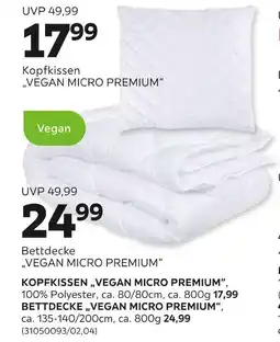Mömax Kopfkissen vegan micro premium Angebot