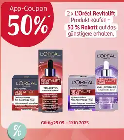 Rossmann L'oréal paris 50% app-coupon Angebot