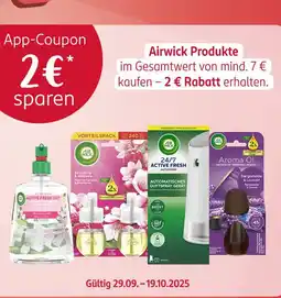 Rossmann Airwick 2 € app-coupon Angebot
