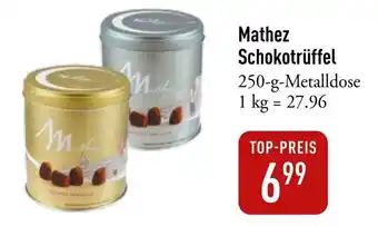 Galeria Markthalle Mathez Schokotrüffel Angebot