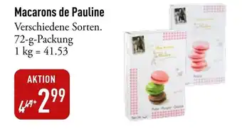 Galeria Markthalle Macarons de Pauline Angebot