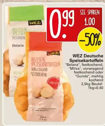 WEZ WEZ Deutsche Speisekartoffeln 2,5kg Angebot