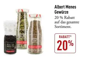 Galeria Markthalle Albert Menes Gewürze Angebot