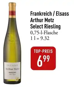 Galeria Markthalle Arthur Metz Select Riesling Angebot