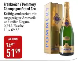 Galeria Markthalle POMMERY Champagne Grand Cru Angebot