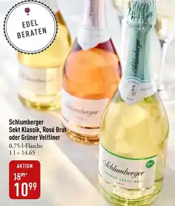 Galeria Markthalle Schlumberger Sekt Klassik, Rosé Brut oder Grüner Veltliner Angebot