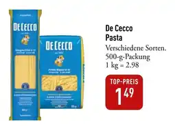 Galeria Markthalle De Cecco Pasta Angebot
