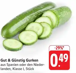 Edeka Neukauf Gut & Günstig Gurken Angebot