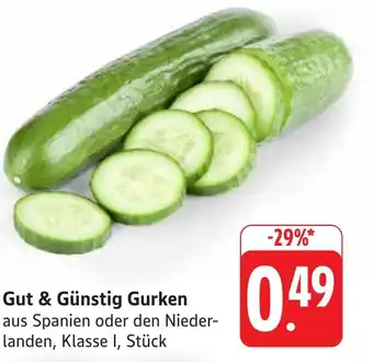 Edeka Neukauf Gut & Günstig Gurken Angebot