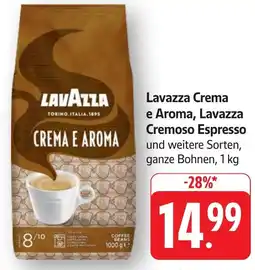 Edeka Neukauf Lavazza Crema e Aroma, Lavazza Cremoso Espresso Angebot