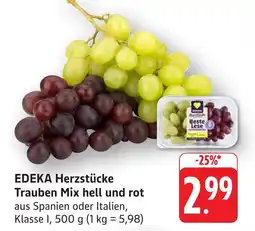 Edeka Neukauf EDEKA Herzstücke Trauben Mix Angebot
