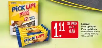 WEZ Leibniz Pick Up oder Pick up Minis 127/5x28g Angebot