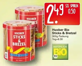 WEZ Huober Bio Sticks & Bretzel 300g Angebot