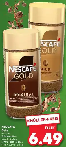 Kaufland NESCAFÉ Gold Angebot