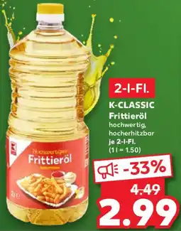 Kaufland K-CLASSIC Frittieröl Angebot