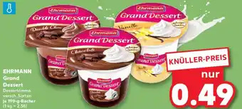 Kaufland EHRMANN Grand Dessert Angebot