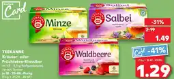 Kaufland TEEKANNE Kräuter- oder Früchtetee-Klassiker Angebot