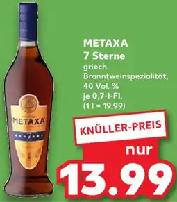 Kaufland METAXA 7 Sterne Angebot