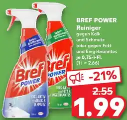 Kaufland BREF POWER Reiniger Angebot