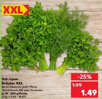 Kaufland Ital./span. Kräuter XXL Angebot