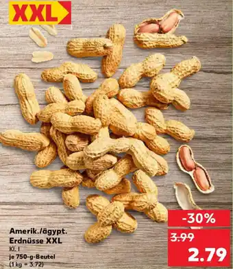 Kaufland Amerik./ägypt. Erdnüsse XXL Angebot