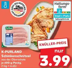 Kaufland K-PURLAND Schinkenschnitzel Angebot