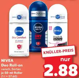 Kaufland NIVEA Deo Roll-on Angebot
