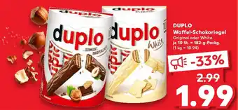 Kaufland DUPLO Waffel-Schokoriegel Angebot