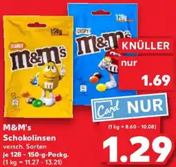 Kaufland M&M's Schokolinsen Angebot
