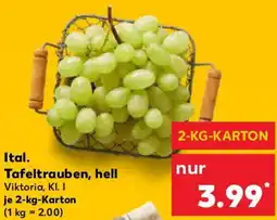 Kaufland Ital. Tafeltrauben, hell Angebot